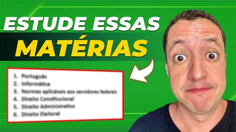 Concurso TSE Unificado 2024 O Que Estudar YouTube