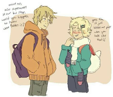 Kenny X Butters Comics Bunny Geez South Park Anime South Park