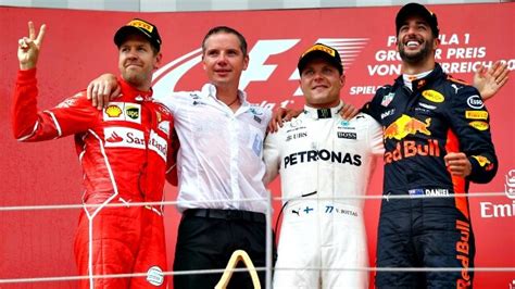 Formula 1 Austrian GP Valtteri Bottas Wins From Pole Position