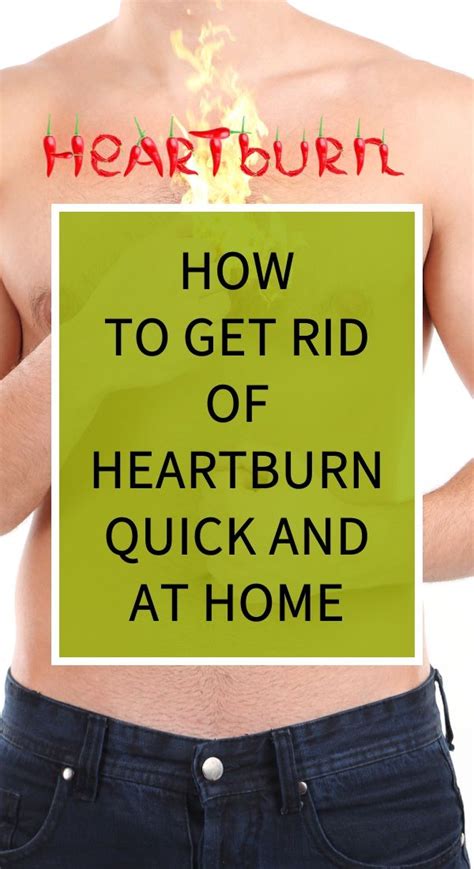 How To Get Rid Of Heartburn Quick And At Home My Healthy Secrets