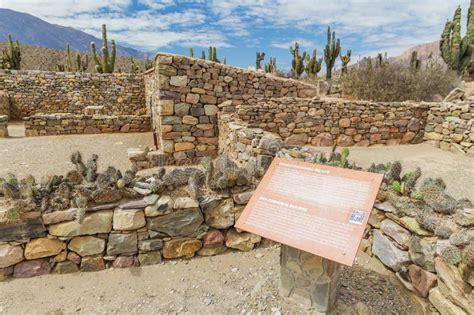 Inca Ceremonial Building At The Pucara De Tilcara Ruins In Jujuy