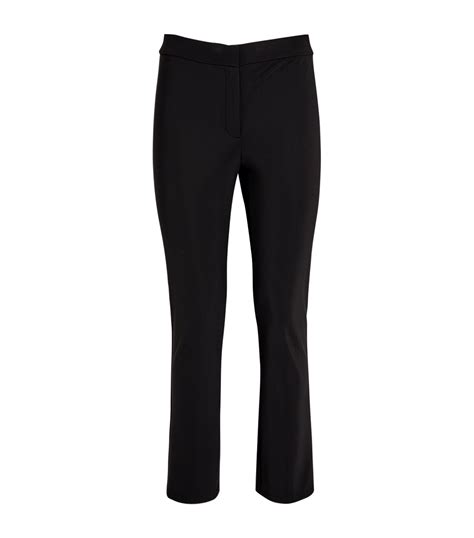 Womens Theory Black Tailored Flared Trousers Harrods Us