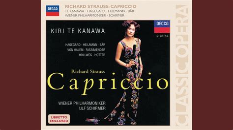 R Strauss Capriccio Op Szene Herr Direktor Wo