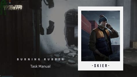 『Escape from Tarkov』タスク攻略- Burning Rubber | 寝ても覚めても