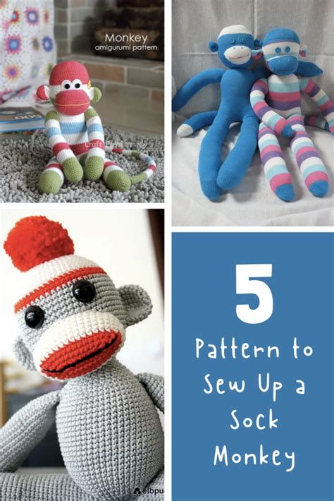 Top 5 Free Sock Monkey Patterns