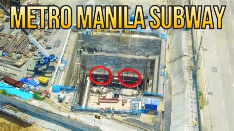 Metro Manila Subway Progress Update as of March 2022