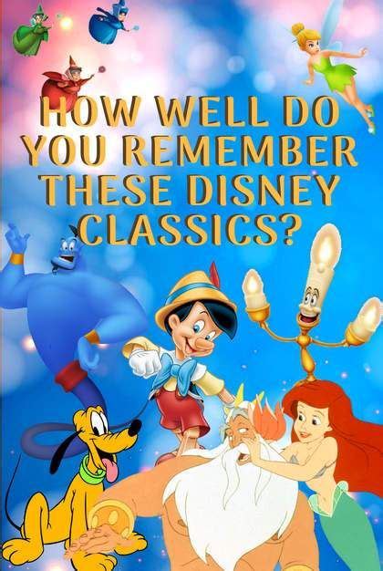 Test your knowledge about your favorite Disney films made before the ...