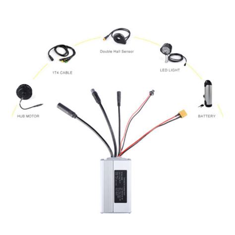 EBike 36V 48V 350W 500W 750W Controller Replacement Kit For BAFANG Hub