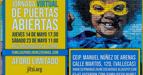 C P Manuel Nuñez de Arenas Vallecas JORNADA DE PUERTA ABIERTAS