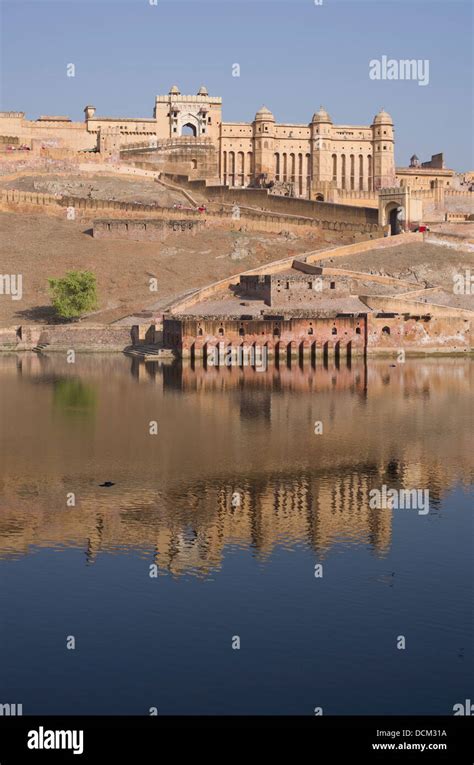 Amber Amer Fort Palace Jaipur Rajasthan India Stock Photo Alamy