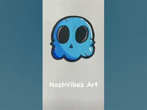 I tried to Draw NashVibes art, rate it out of 10 ☺ - YouTube