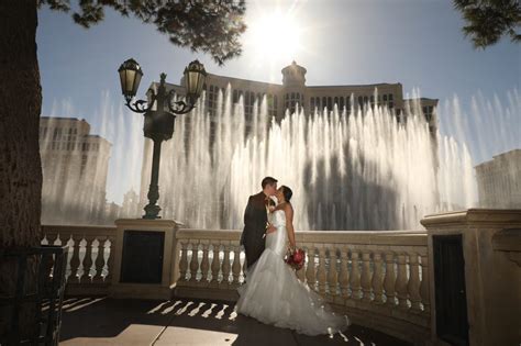 Bellagio Fountains Wedding