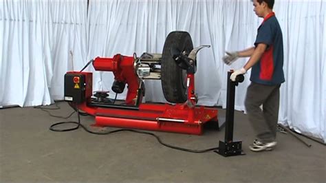 Truck Tire Changer Cd830a Demonstration Youtube