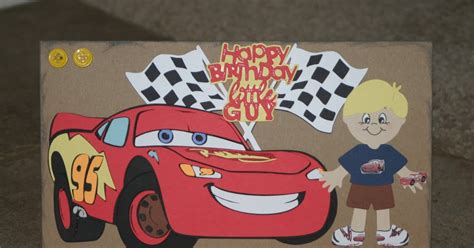 The Craftin B Cars Birthday Card