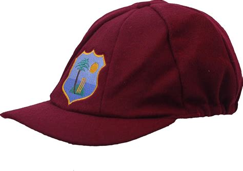 West Indies Test Style Cricket Cap Melton Wool Classical Traditional 57