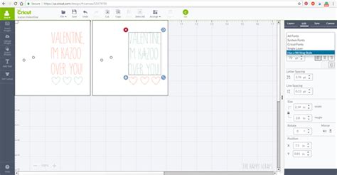 How To Draw And Cut With The Cricut Explore The Happy Scraps