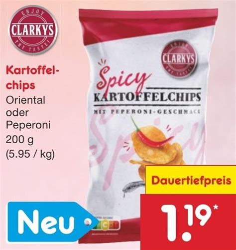 CLARKYS Kartoffelchips 200 G Angebot Bei Netto Marken Discount