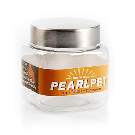 Buy Pearlpet Pet Jar Crystal Square 600 Gm Online At Best Price Of Rs