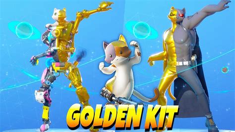 Golden Kit Vs Meowscles Gold Vs Ghost Vs Shadow In Season 3 Fortnite Dance Battle Youtube