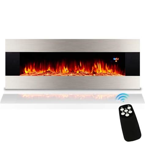 Amerlife Wall Mount Electric Fireplace With Remote Control