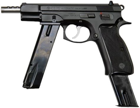 Cz 75 Automatic A Rare Automatic Version Of Legendary Czech Pistol