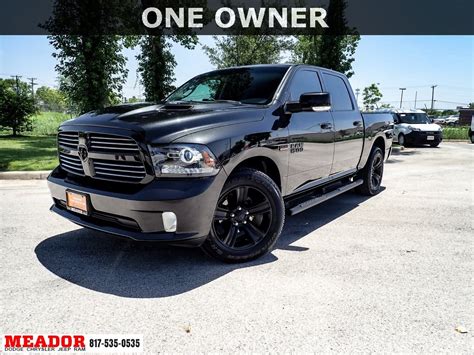 Certified Pre Owned 2017 Ram 1500 Sport 4D Crew Cab In Fort Worth