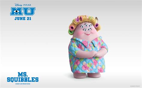 Download Ms. Squibbles (Monsters University) Movie Monsters University HD Wallpaper