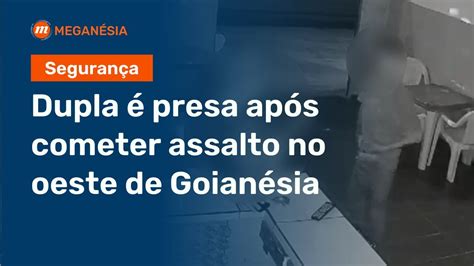 Dupla é presa após cometer assalto no oeste de Goianésia YouTube