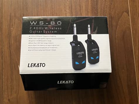 LEKATO WS 80 Guitar Transmitterレビュー Hirohideギター Official Site