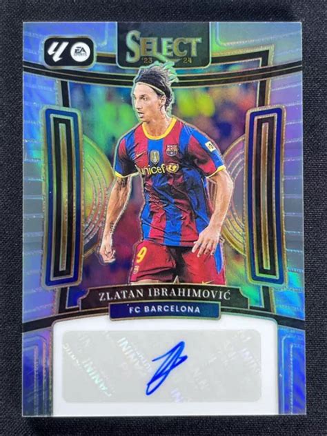 Panini Select La Liga Zlatan Ibrahimovic Silver Prizm