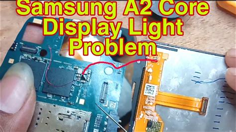 Samsung Galaxy A2 Core Samsung A260 Display Light Problem YouTube