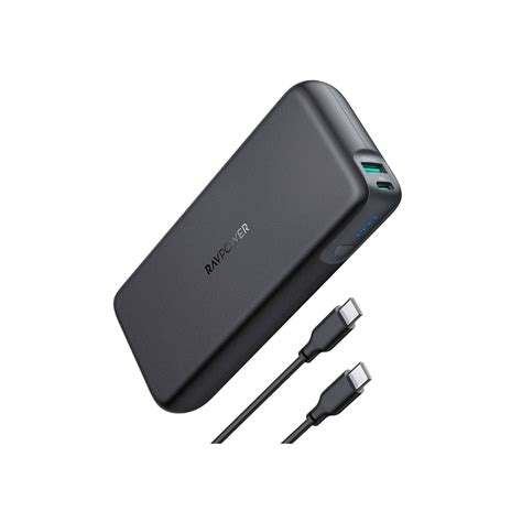 Ravpower Pd Pioneer 20000mah 60w Portable Charger 2 Port Power Bank