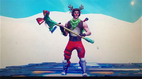 RED NOSED RANGER Best Combos Fortnite Skin Review YouTube