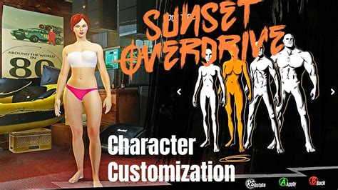 Sunset Overdrive Full Character Customization Pc Gameplay Youtube