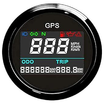 Amazon Eling Universal Digital Gps Speedometer Speedo Gauge Trip