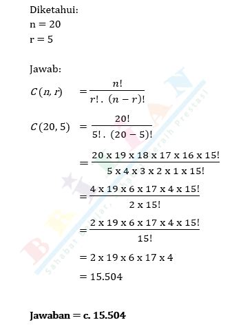 Contoh Soal Permutasi Dan Kombinasi Bimbel Brilian