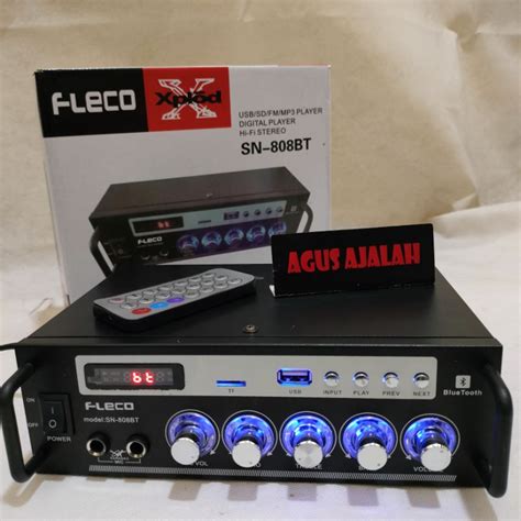 Jual Cod Cod Power Amplifier Bluetooth Fleco Bt Fleco Bt