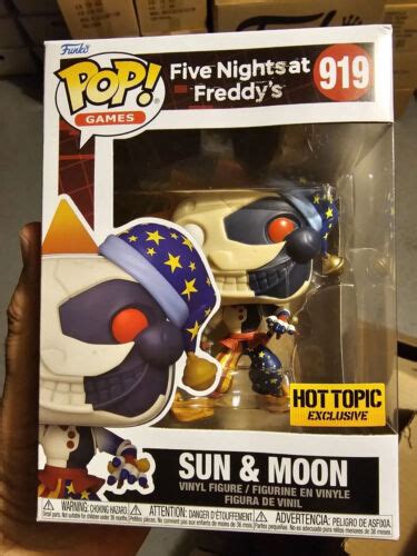 Funko Pop Five Nights At Freddy S 919 Sun And Moon Hot Topic Vinyl Action Figure Ebay