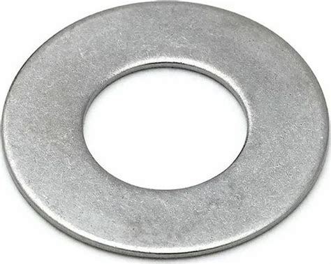 Zinc Plated Mm Mild Steel Flat Washer Round At Rs Piece In