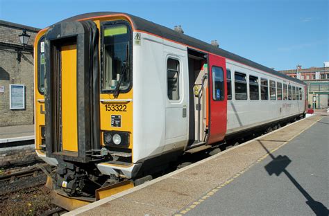 Class 153 153322 52322 Greater Anglia Lowestoft Greater A Flickr