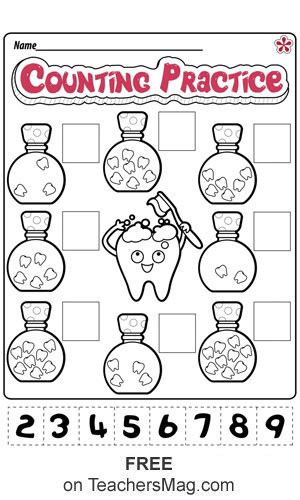 Healthy Teeth Writing Activity Dental Health Twinkl