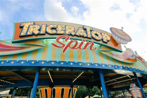 TriceraTop Spin at Animal Kingdom