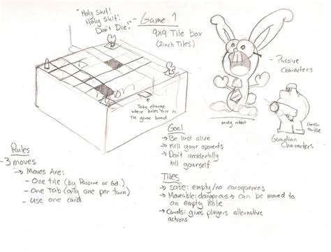 Game Design Drawings