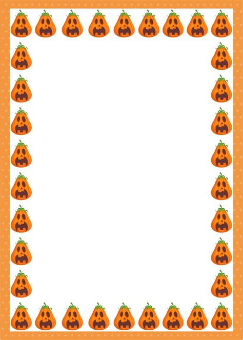 Printable Halloween Border - Printable Templates