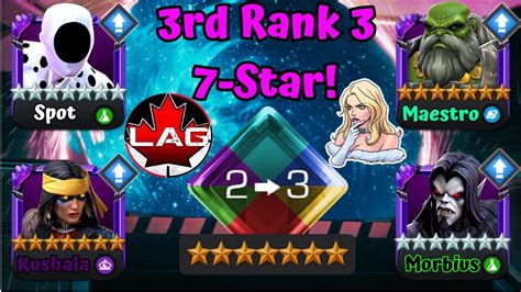 Big Rank Up Choice Third Rank 3 7 Star Champion Spotmaestrokushalamorbius So Many Options