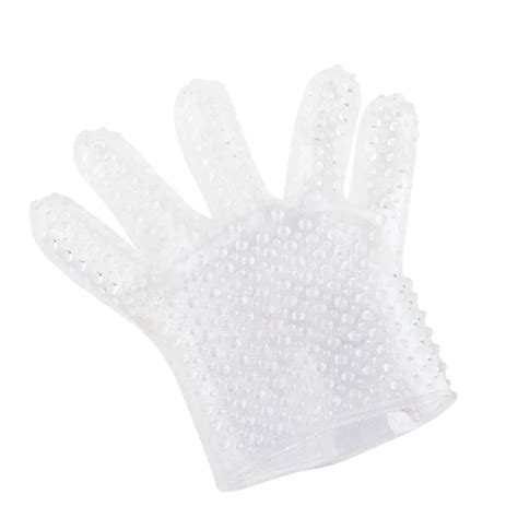 Soft Glue Strapon Finger Spiked Gloves Sex Toys For Adults Women Vaginal Anal Massage Couple