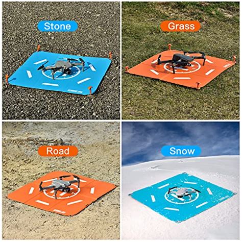 Startrc 25 Inch Drone Landing Pad Pro Waterproof Portable Fast Foldable Landing Pad For Dji