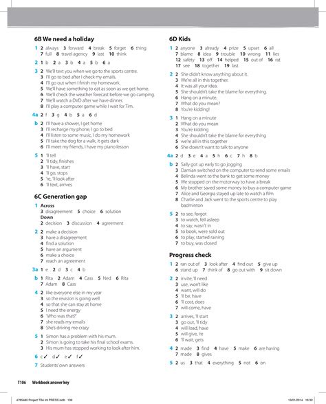 Panorama Spanish 4th Edition Workbook Man 10