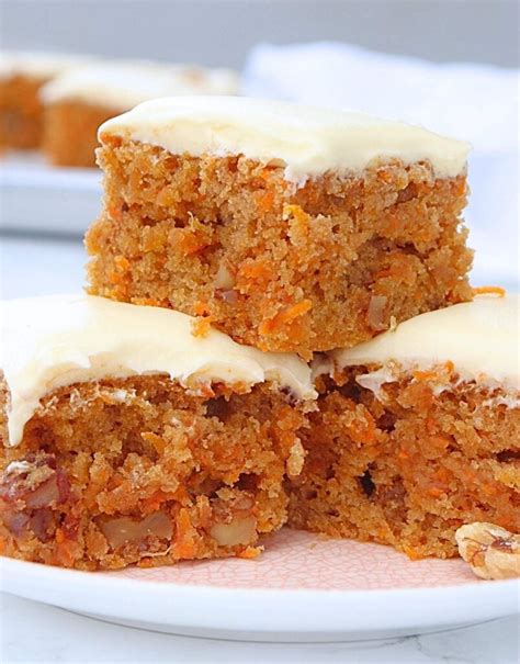 Easy Moist Carrot Sheet Cake Cakes By MK