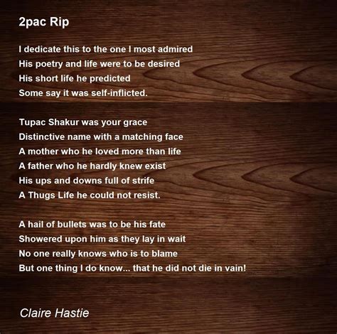 Tupac Love Poems